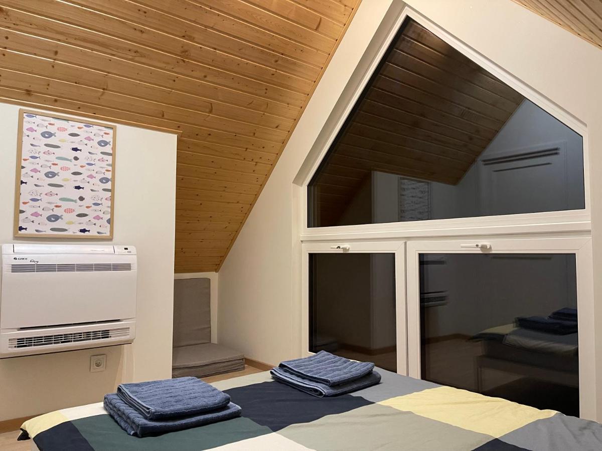 Mazurska Stodola Na Polwyspie Pilchowskim Pilchy Exterior foto