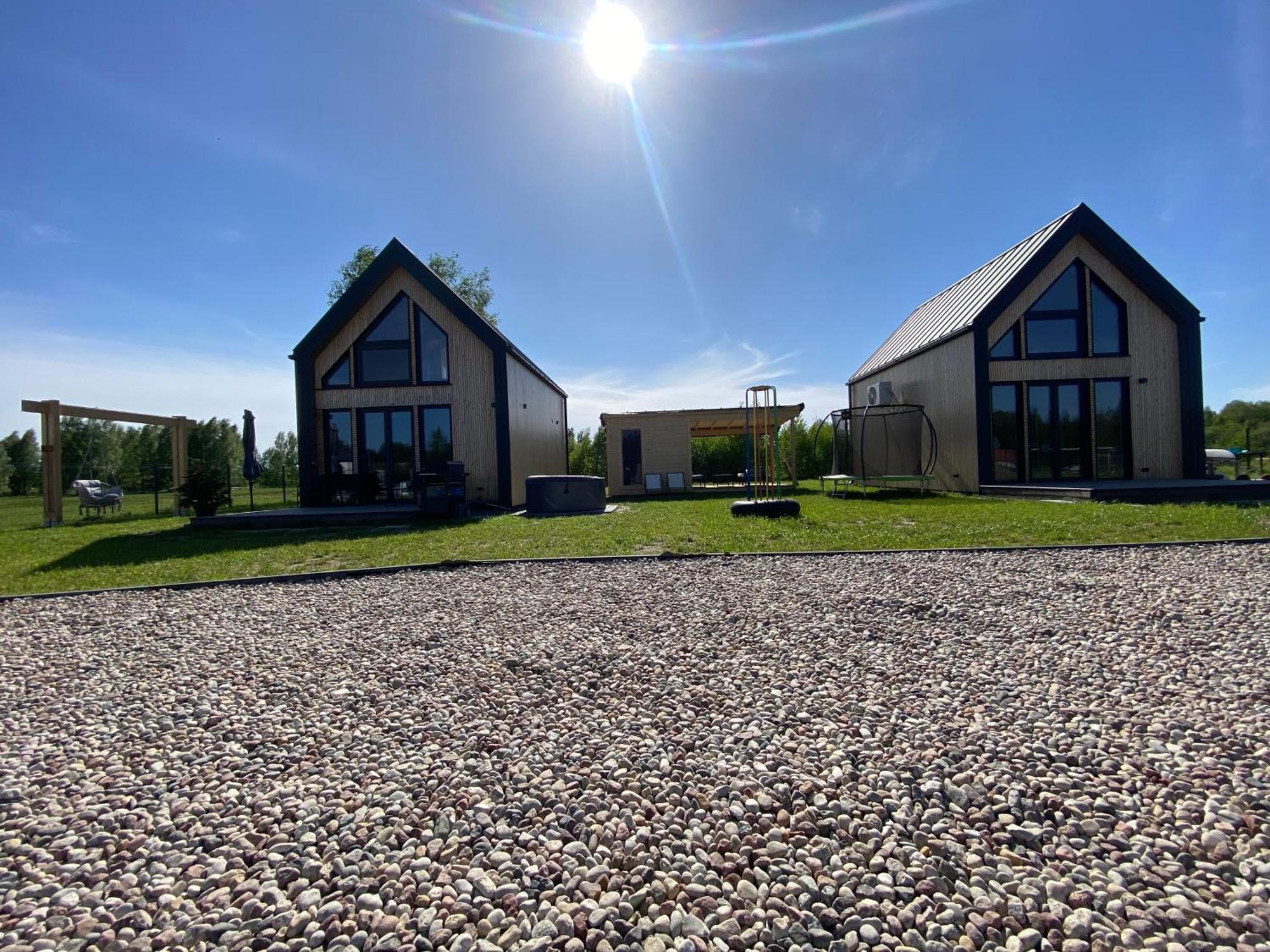 Mazurska Stodola Na Polwyspie Pilchowskim Pilchy Exterior foto