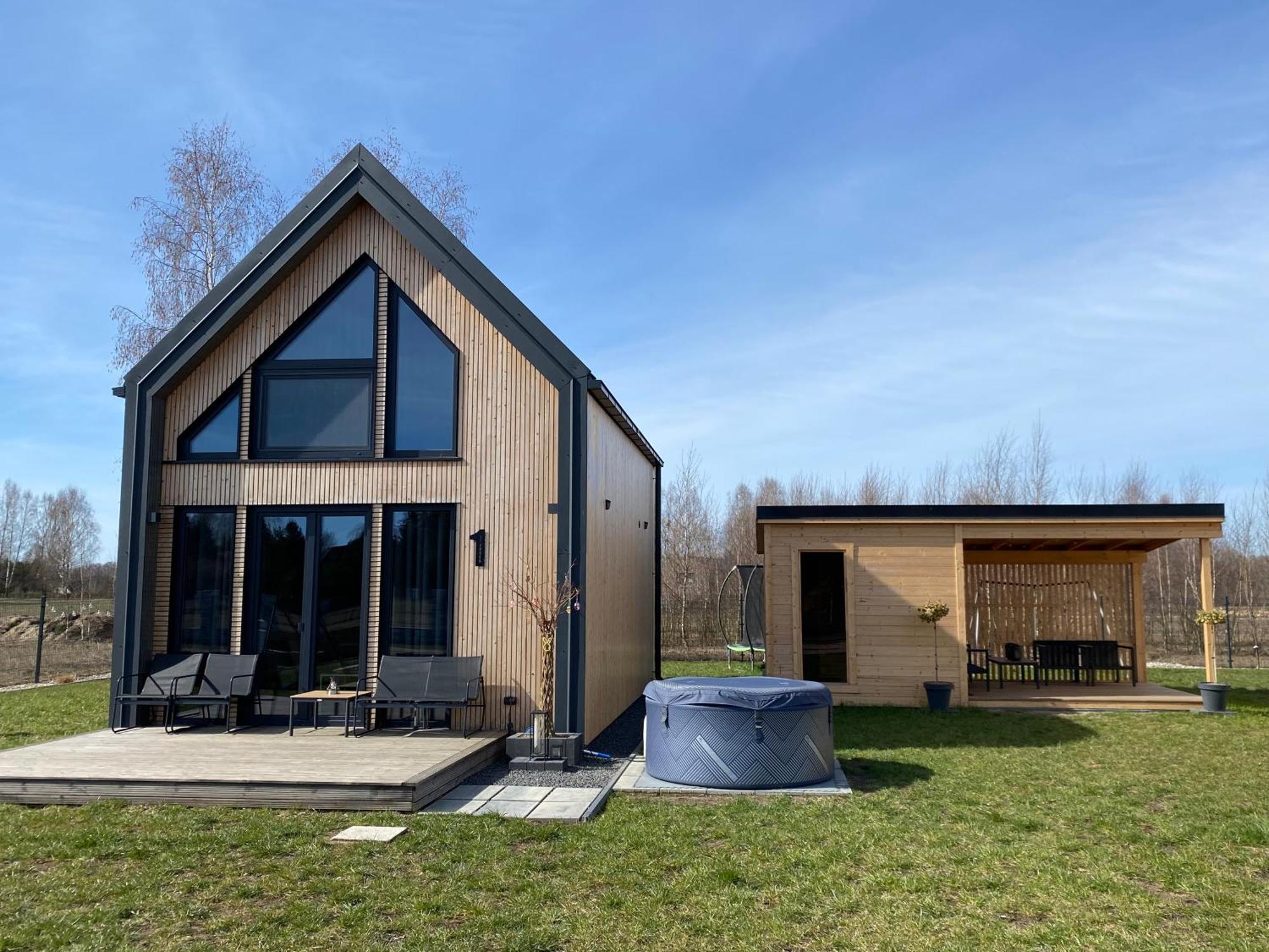 Mazurska Stodola Na Polwyspie Pilchowskim Pilchy Exterior foto