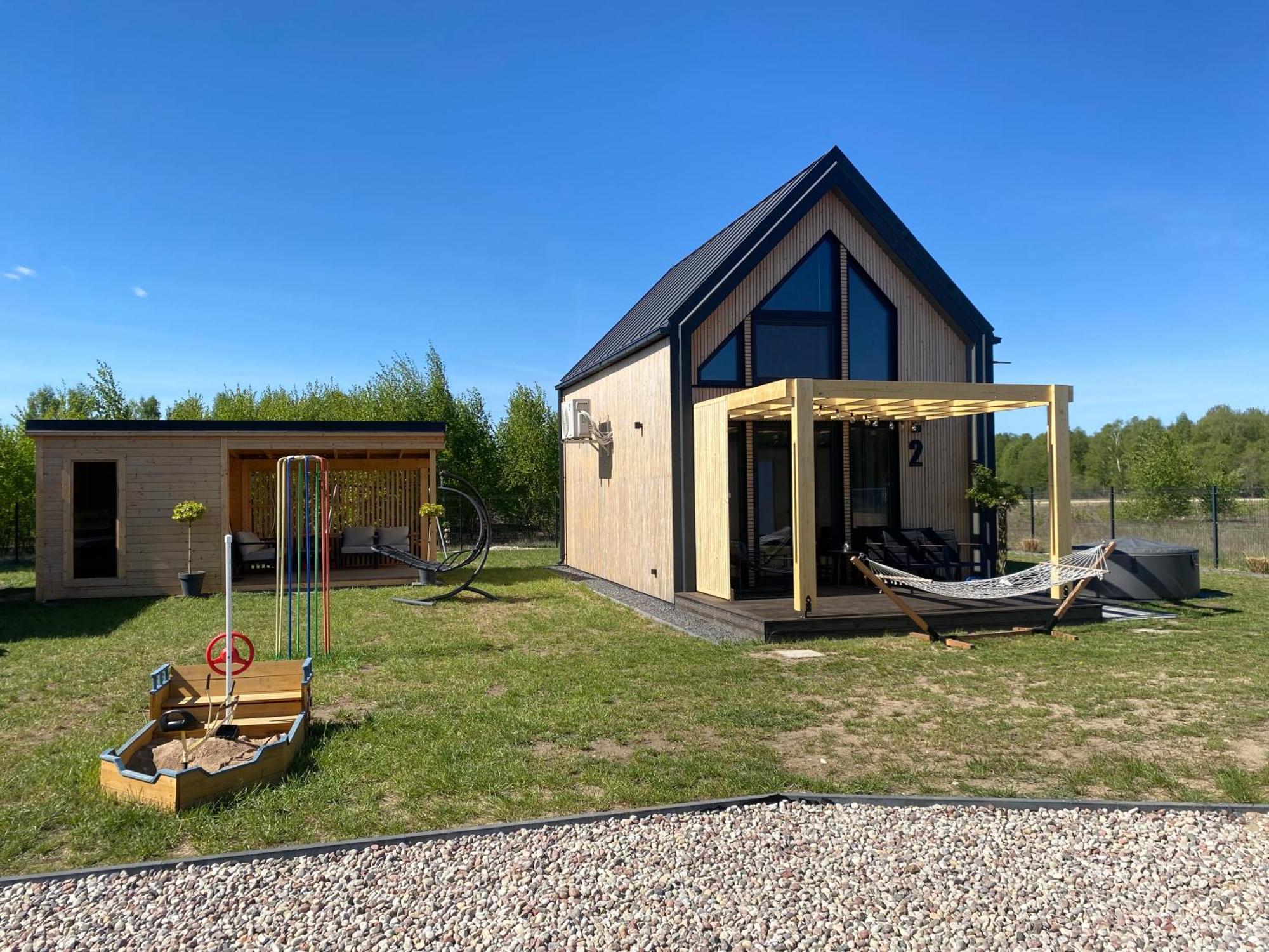 Mazurska Stodola Na Polwyspie Pilchowskim Pilchy Exterior foto