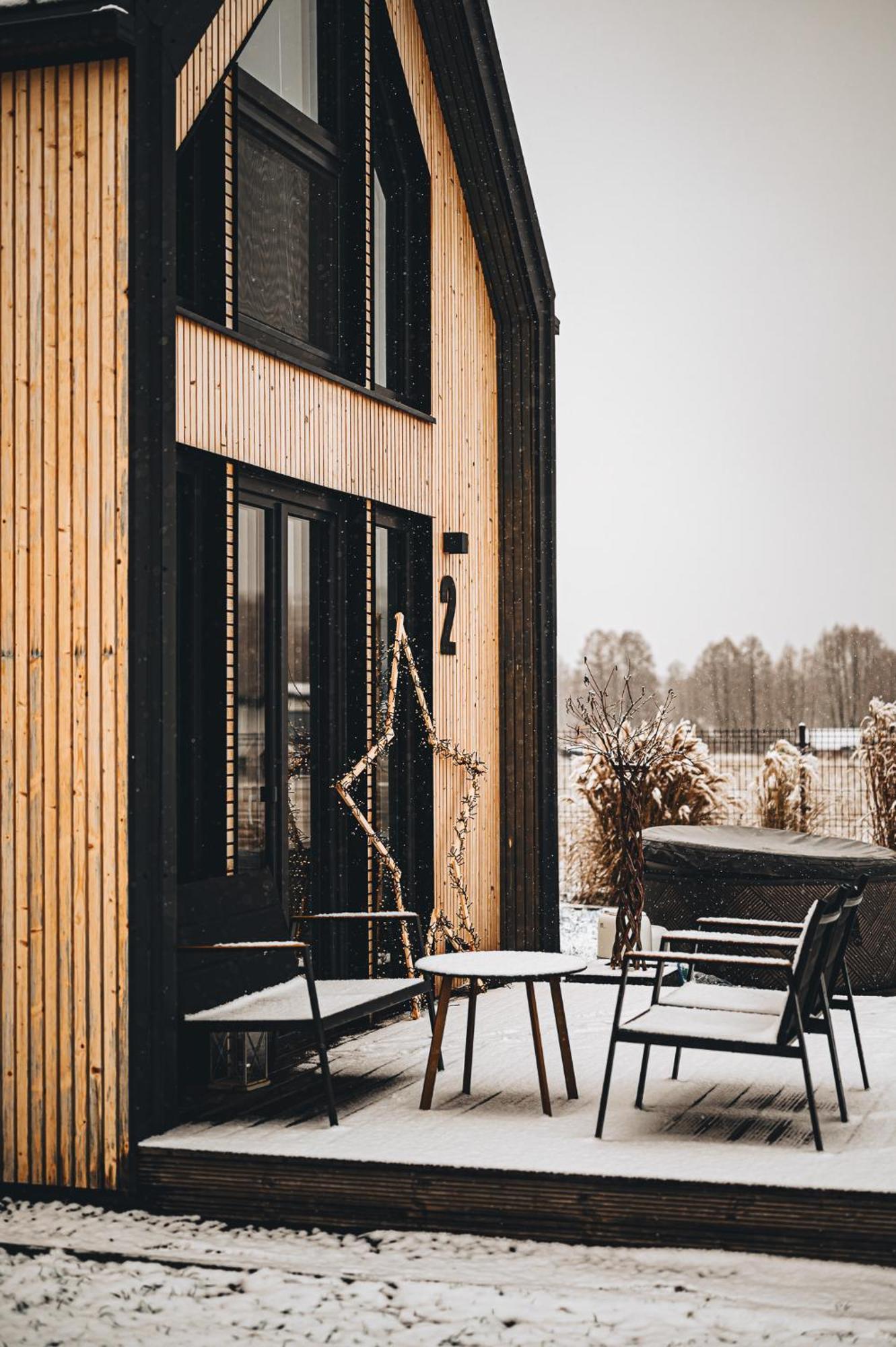 Mazurska Stodola Na Polwyspie Pilchowskim Pilchy Exterior foto