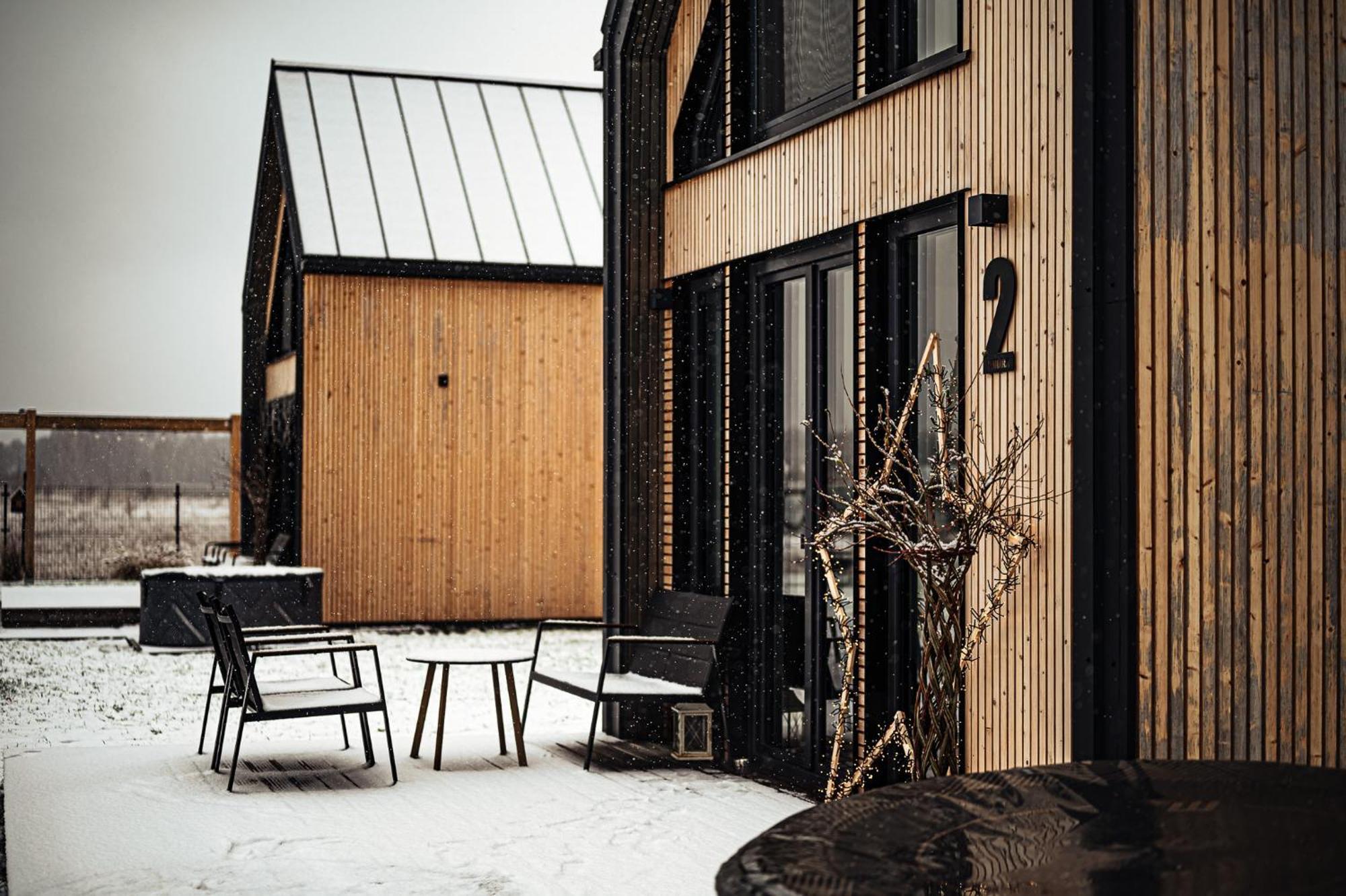 Mazurska Stodola Na Polwyspie Pilchowskim Pilchy Exterior foto