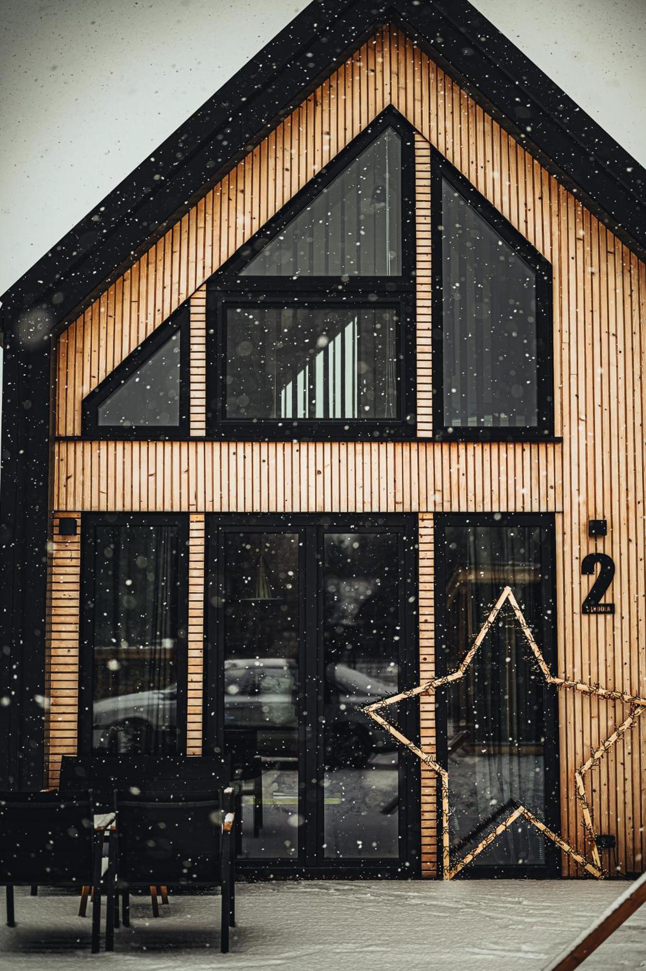 Mazurska Stodola Na Polwyspie Pilchowskim Pilchy Exterior foto
