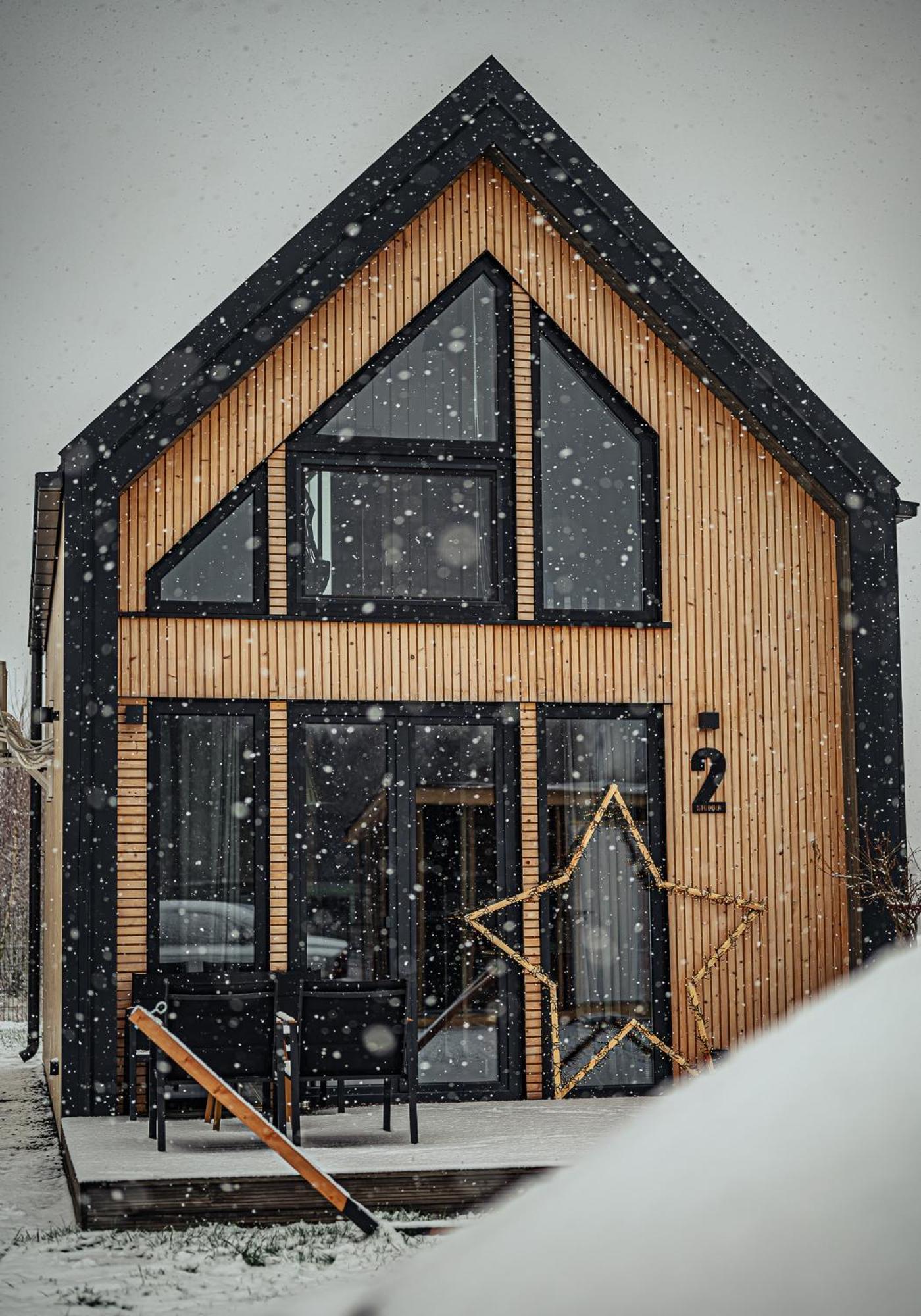 Mazurska Stodola Na Polwyspie Pilchowskim Pilchy Exterior foto
